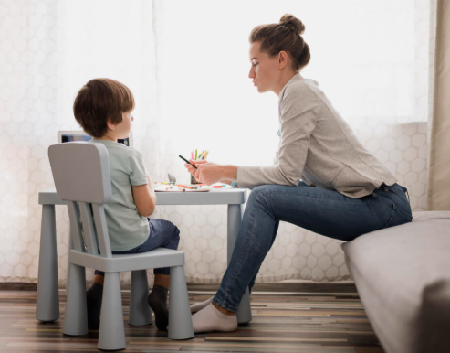 Illustration representing child counselling