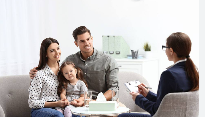 Illustration representing family counselling